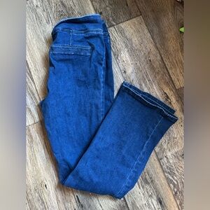 DG2 by Diane Gilman Blue Flare & Wide Leg Jeans